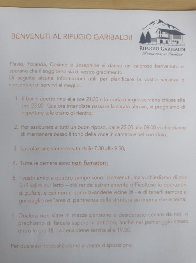 Rifugio Garibaldi LEDRO Buitenkant foto